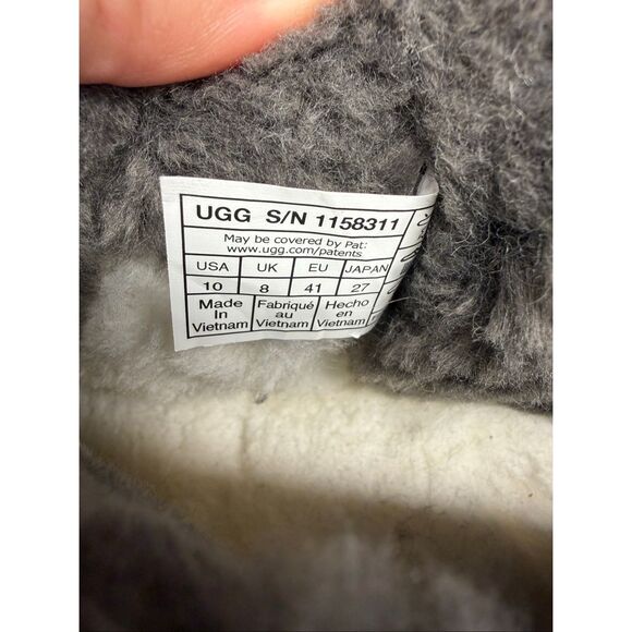 NEW Women's UGG Classic Ultra Mini New Heights Boots, size 10.  color is gray! - Picture 6 of 6